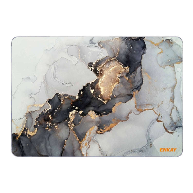 Patterned Hard Case Cover for MacBook Pro 2021 16 inch A2485 Gold Marble
