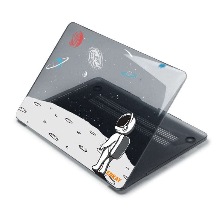 Space Landing Hard Case Cover for MacBook Pro 16 Inch 2021 Model A2485 Backpack Astronaut