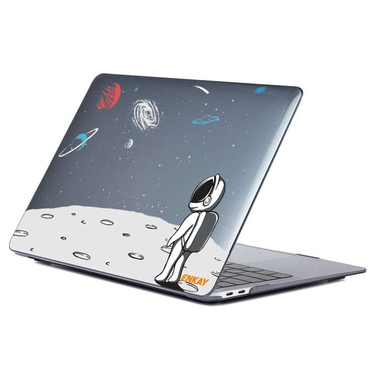 Space Landing Hard Case Cover for MacBook Pro 16 Inch 2021 Model A2485 Backpack Astronaut