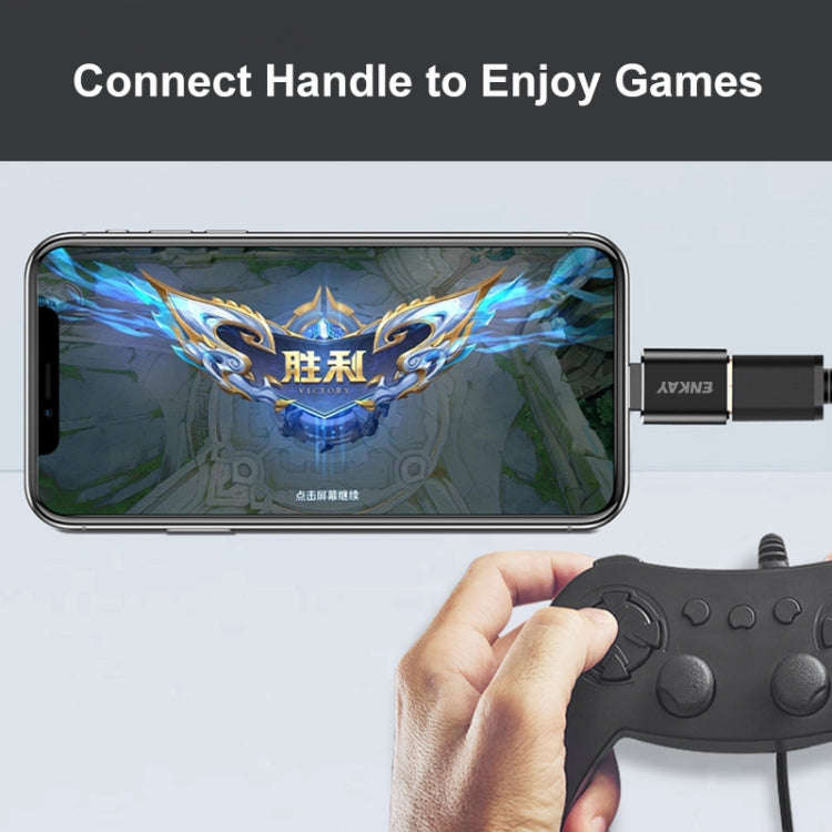 Lightning Compatible 8 Pin Male to USB 3.0 Female OTG Adapter