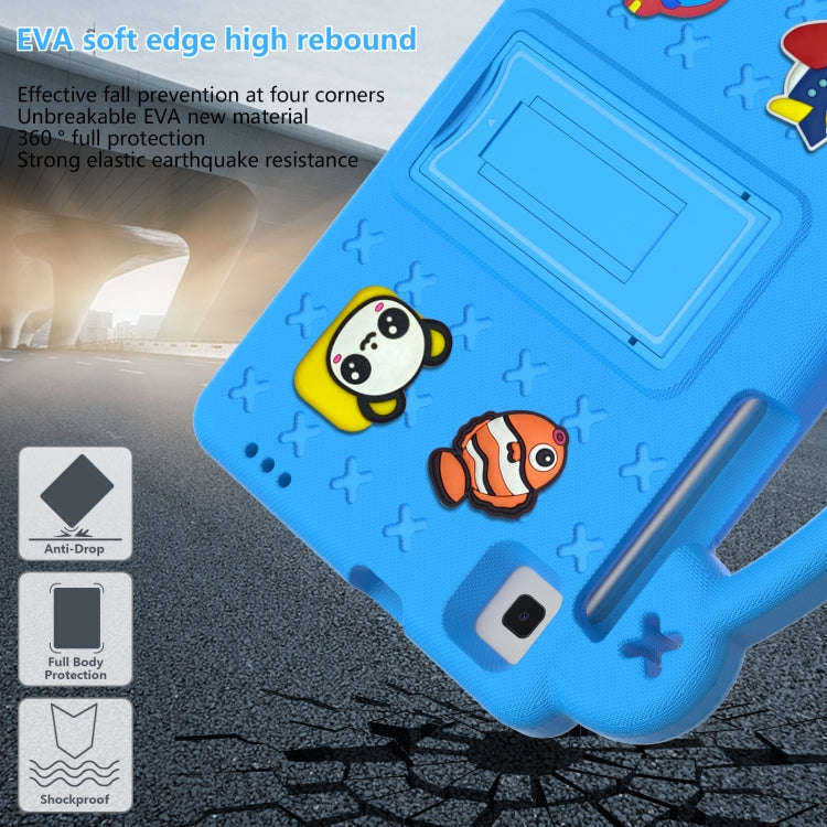 Kids Shockproof Cover With Kick Stand For Galaxy Tab A8 2019 (T290) Blue
