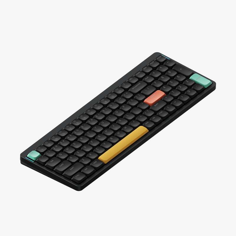 Nuphy nSA Shine-Through Air 75/96 Series V2 Keycaps Black