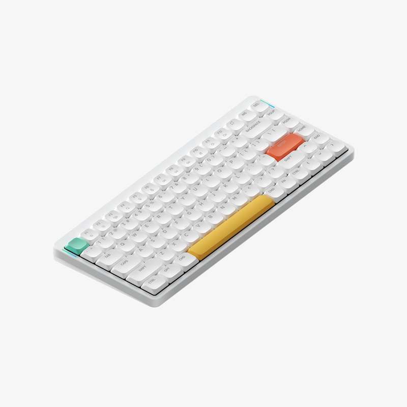 Nuphy nSA Shine-Through Air 75/96 Series V2 Keycaps White