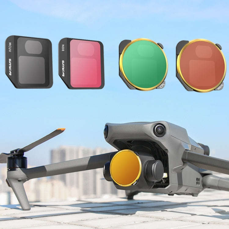 Filter Set for the DJI Mavic 3 MCUV + CP L + ND4 + ND8