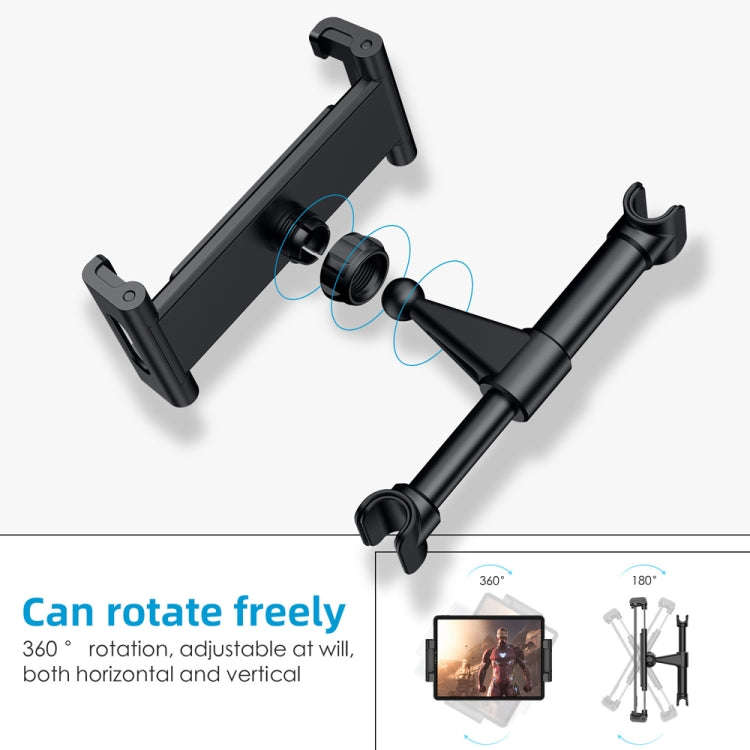 Universal Telescopic Car Back Seat Headrest Phone / Tablet Mount Holder