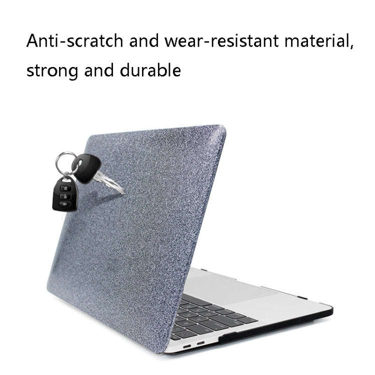 Powder Glitter Hardshell Cover Case For Macbook Air 2020 13.3 inch (M1) Red