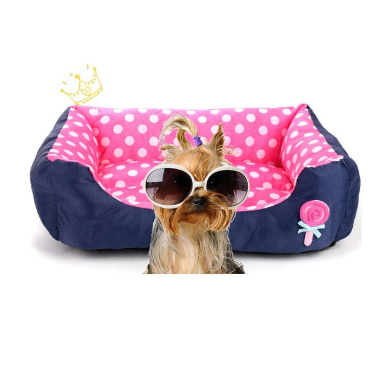 Luxury Cat Bed With Removable Cushion Pink