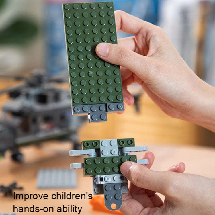 CAYI 221102 Aircraft Carrier Model Building Blocks STEM Toys Kit Set