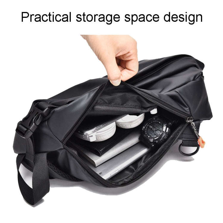 WEIXIER 6013 Single-Shoulder Crossbody Multifunctional Sports Chest Bag