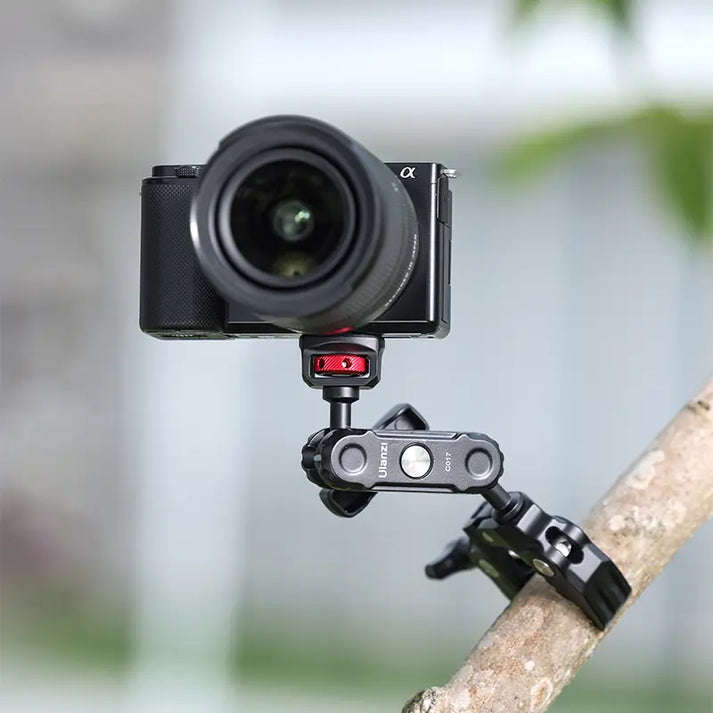 Ulanzi CO17 Super Clamp with Dual Ballhead Magic Arm For Action Cameras