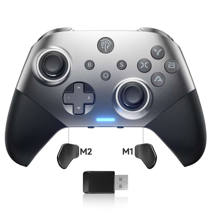 EasySMX X10 Hall Effect Gaming Controller For PC / Steam / Nintendo Switch