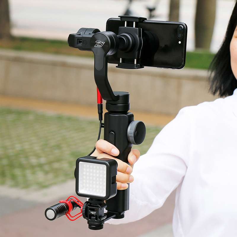 Ulanzi PT-3 Triple Cold Shoe Extension Bracket for Cameras & Smartphones