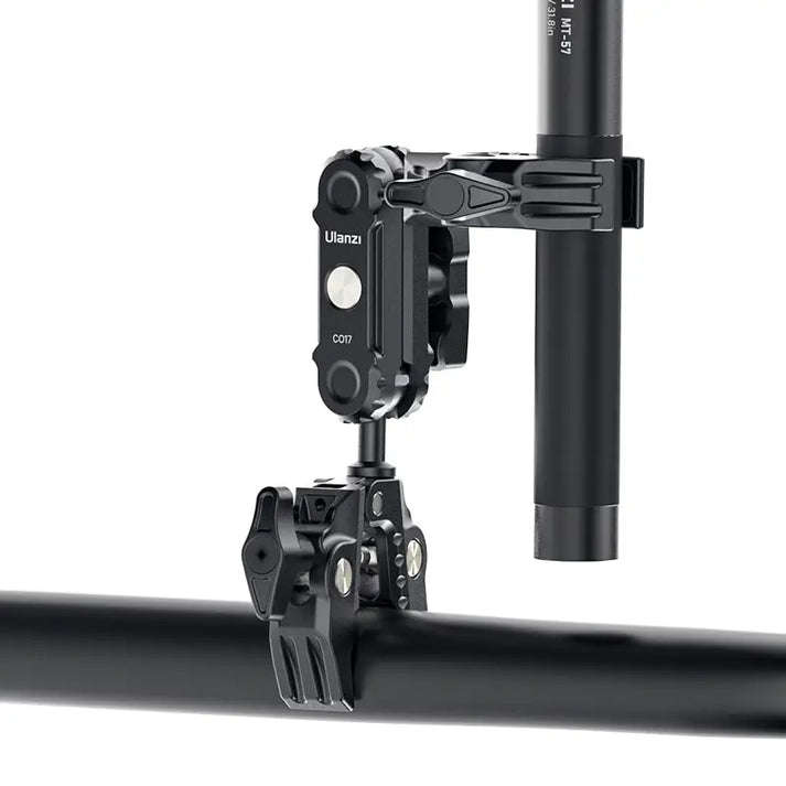 Ulanzi CO17 Super Clamp with Dual Ballhead Magic Arm For Action Cameras