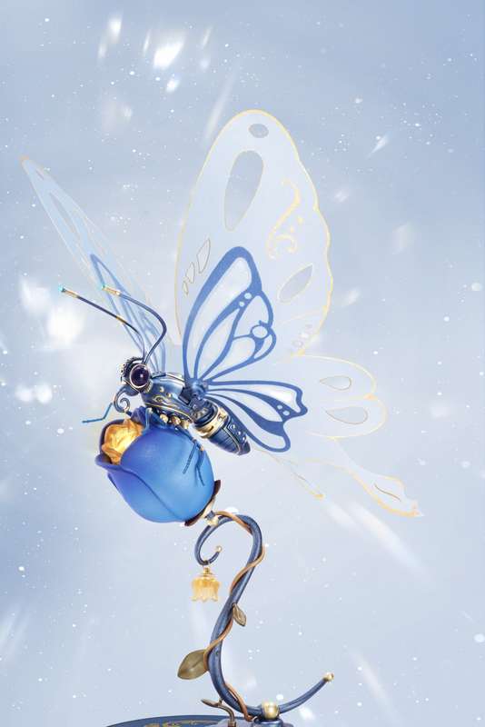 Robotime Butterfly DIY Mechanical 3D Puzzle Blue
