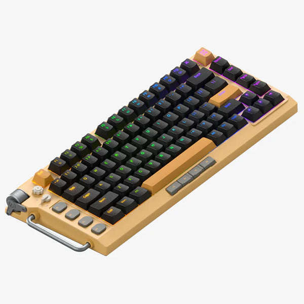 NuPhy Field75 Shine-Through PC Keycaps Electro