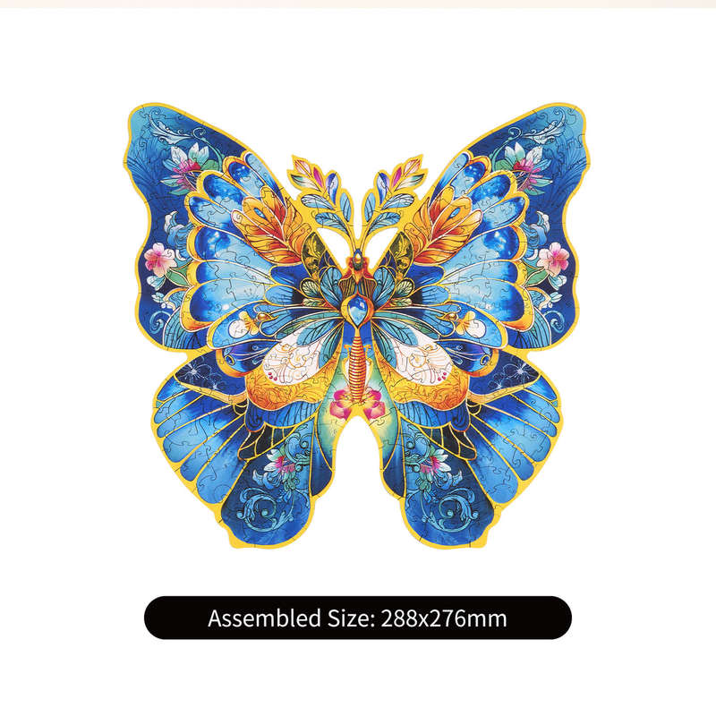 Robotime Morpho Helena Wooden Jigsaw Puzzle