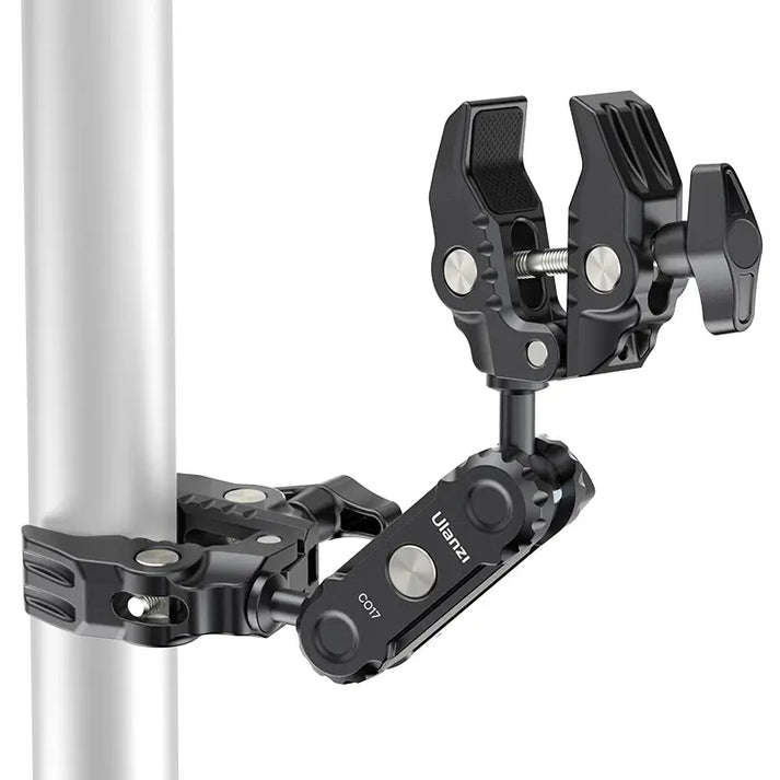 Ulanzi CO17 Super Clamp with Dual Ballhead Magic Arm For Action Cameras