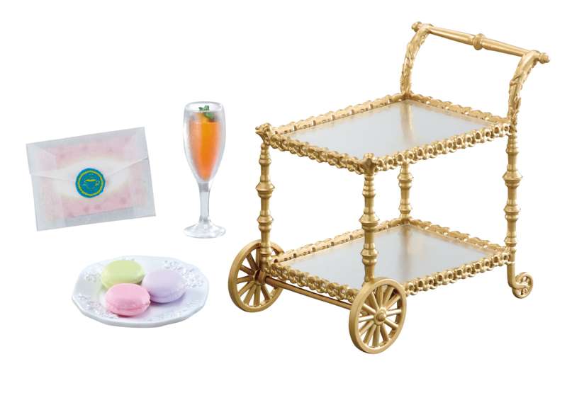 Collectible Dollhouse Miniature Tea Time Decorations Complete Set
