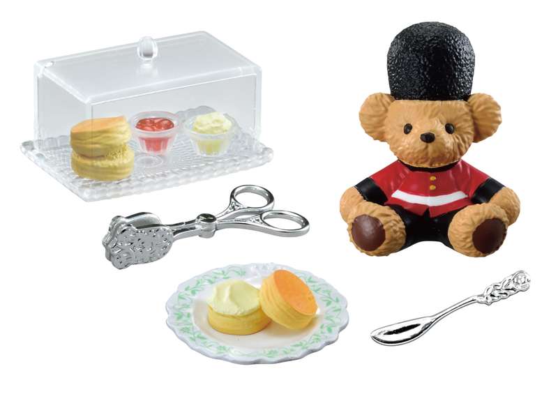 Collectible Dollhouse Miniature Tea Time Decorations Complete Set