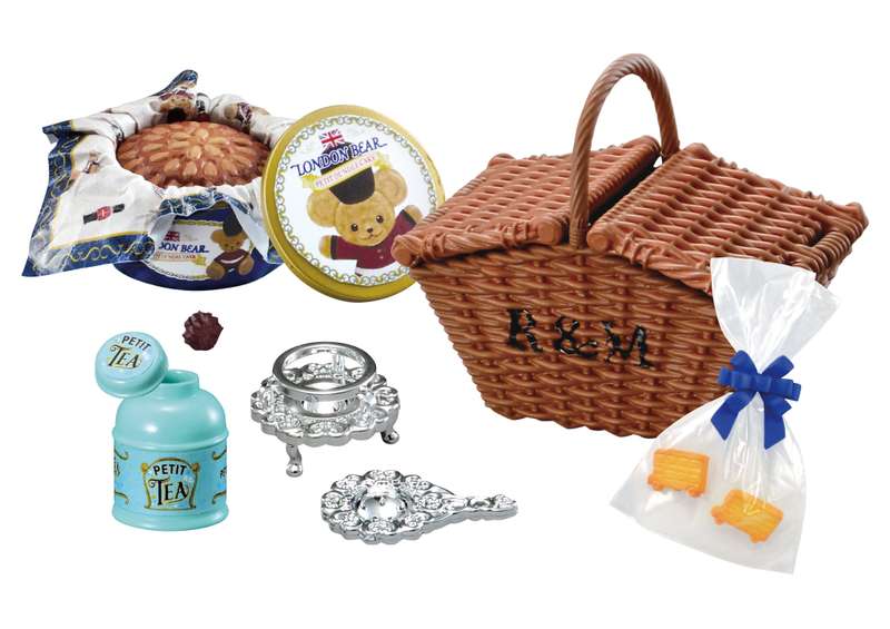 Collectible Dollhouse Miniature Tea Time Decorations Complete Set