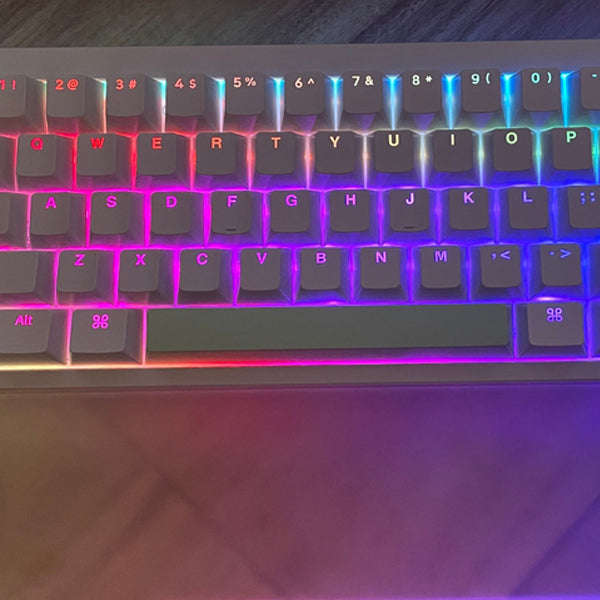 NuPhy Field75 Shine-Through PC Keycaps Gravity