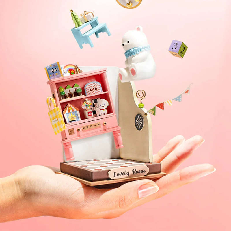 Robotime Childhood DIY Miniature Room Kit