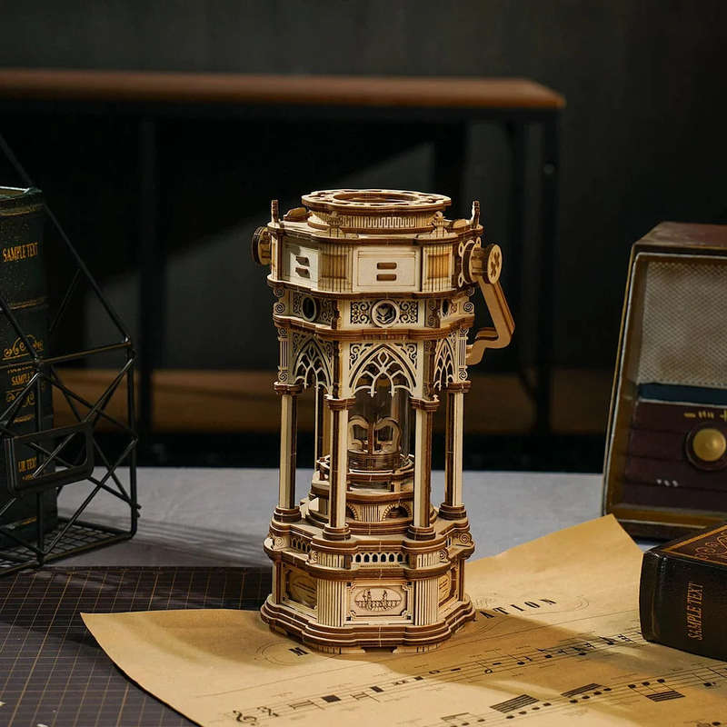 Robotime Victorian Lantern 3d Wooden Puzzle