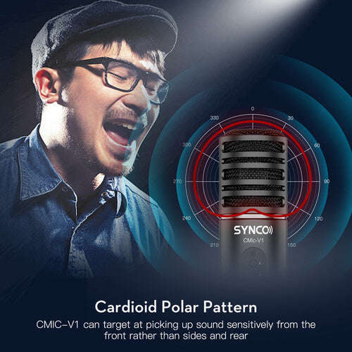 Synco CMic-V1 Desktop USB Large-Diaphragm Condenser Microphone