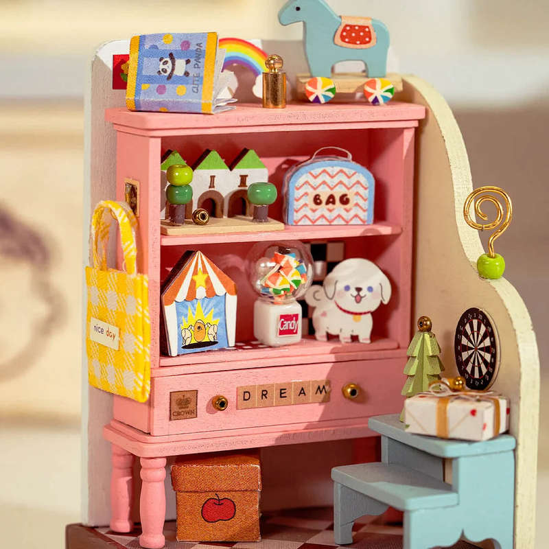 Robotime Childhood DIY Miniature Room Kit