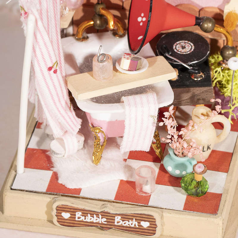 Robotime Bubble Bath DIY Miniature Room Kit