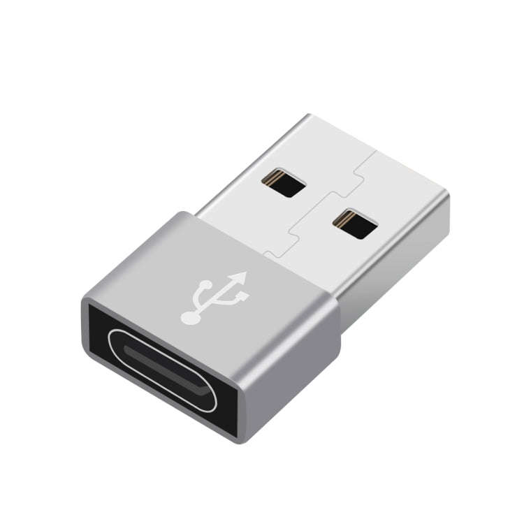 USB-C / Type-C Female to USB Male Aluminum Alloy Adapter