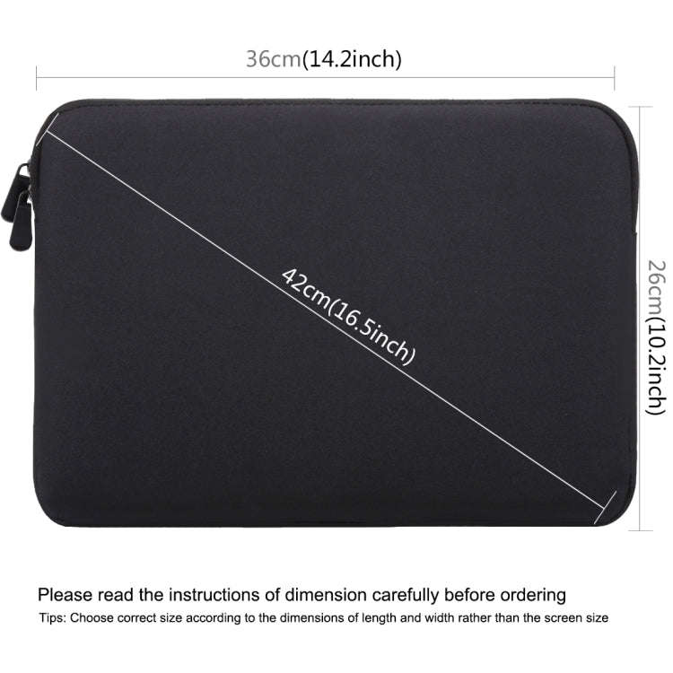 15 inch Laptop Sleeve Carry Bag Black