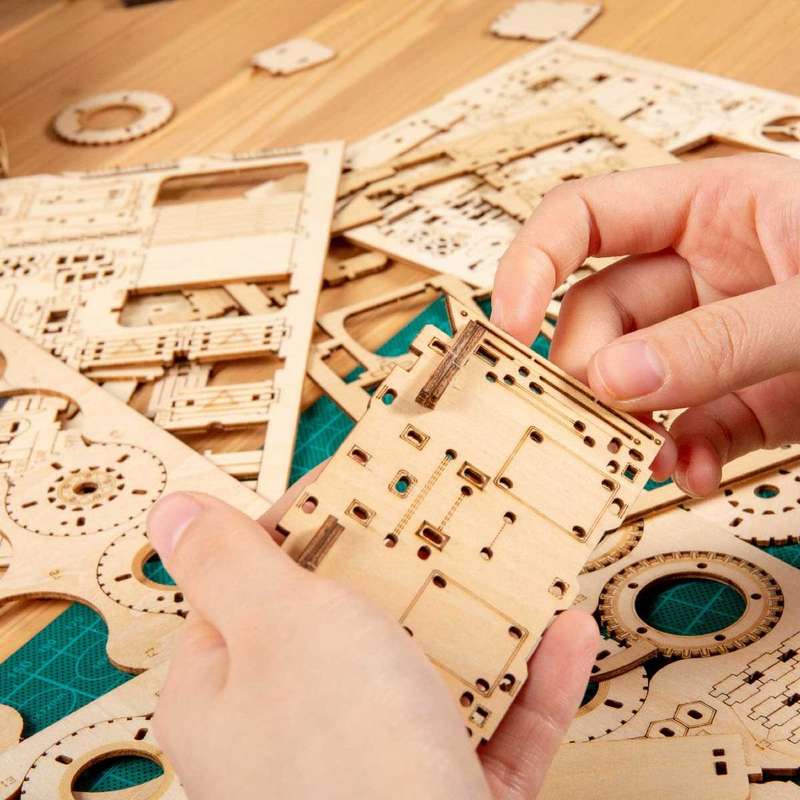 Robotime Heavy Truck Scale Model 3D Wooden Puzzle