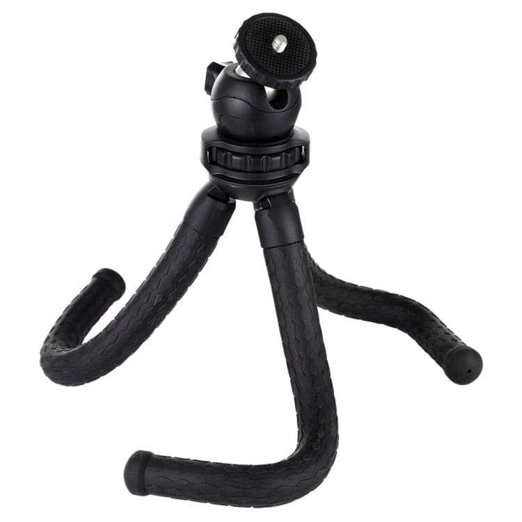 Mini Octopus Flexible Tripod Holder with Ball Head & Phone Clamp