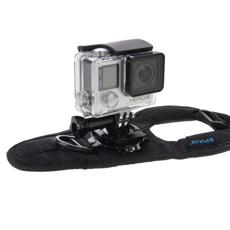 Puluz 360 Degree Hand Mount Glove For Action Cameras