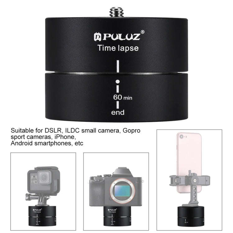 360 Degree Time Lapse Stabilizer Tripod Head Adapter