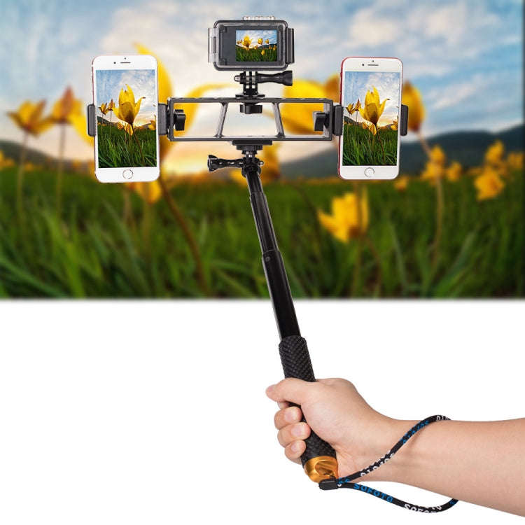 Puluz Multi Camera Bracket Holder With 3 x 1/4 inch Threads