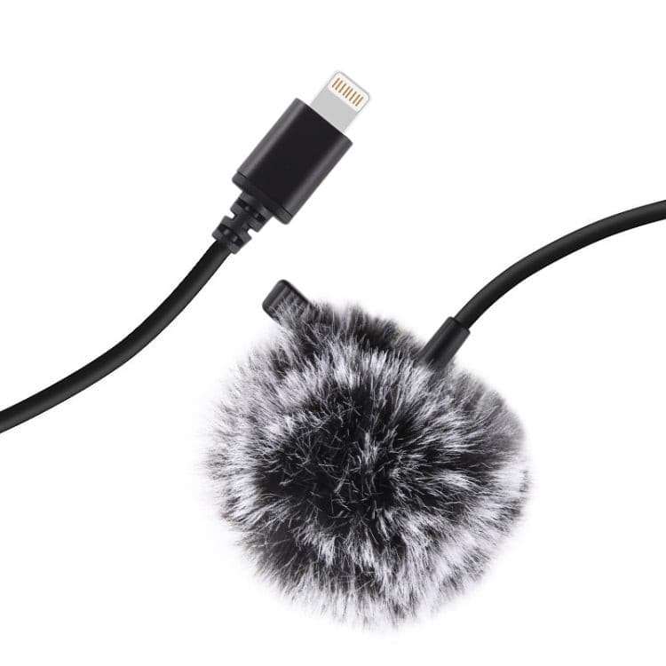 1.5m 8 Pin iPhone Wired Condenser Recording Microphone