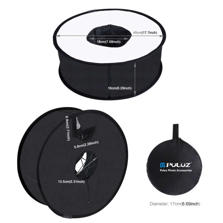 45cm Round Style Macro and Portrait Softbox Diffuser