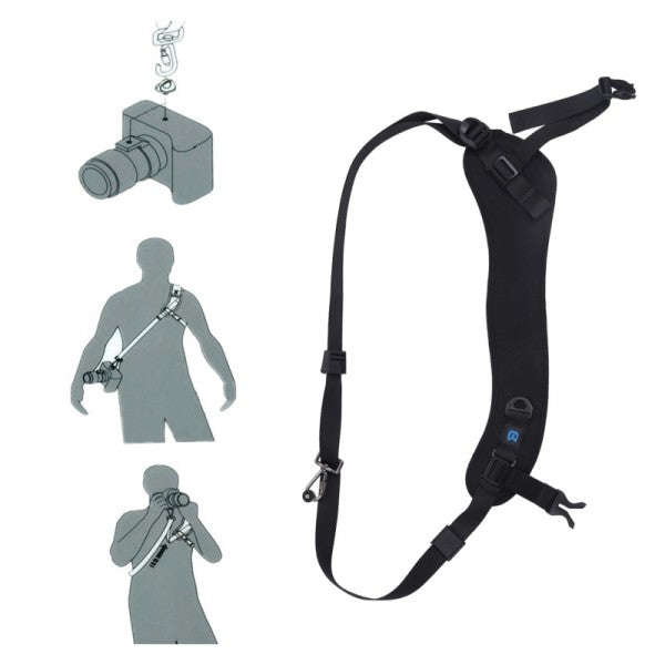 Camera Shoulder Strap with Quick Release Plate for DSLR / SLR Cameras