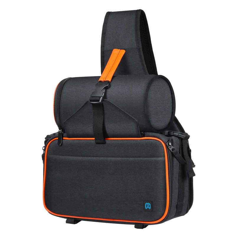 Puluz Crossbody Camera Bag with Removable Lens Bag
