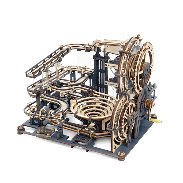 Robotime Marble Night City Marble Run 294 Piece 3D Wooden Puzzle