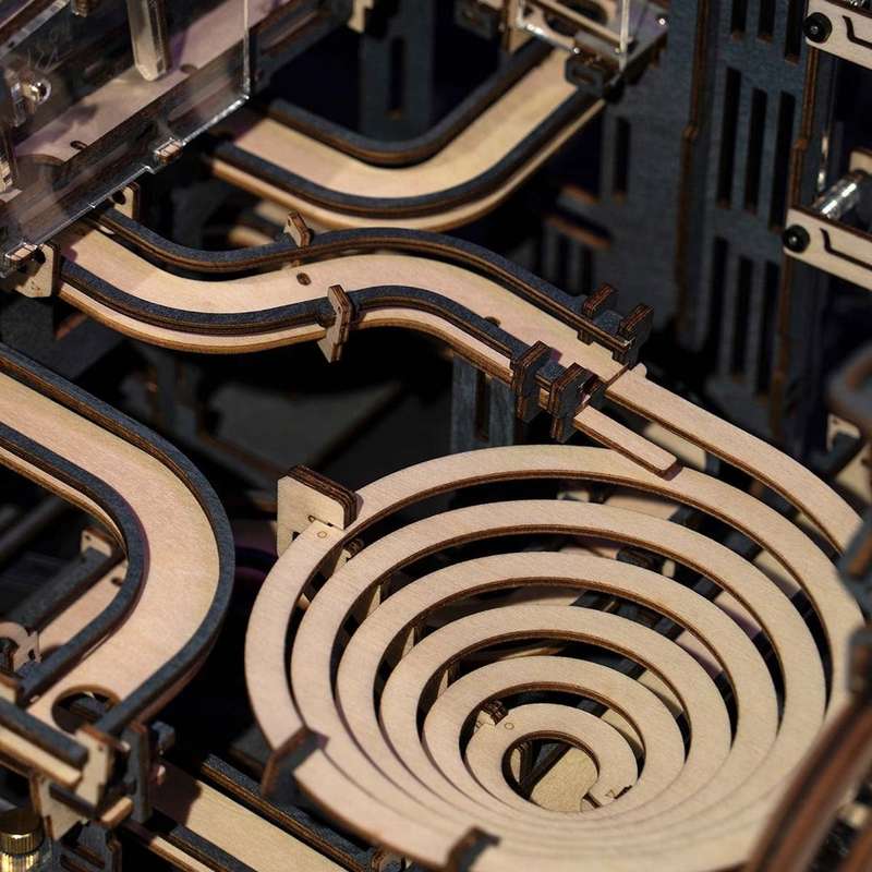 Robotime Marble Night City Marble Run 294 Piece 3D Wooden Puzzle