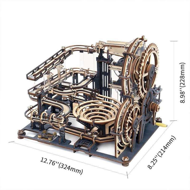 Robotime Marble Night City Marble Run 294 Piece 3D Wooden Puzzle