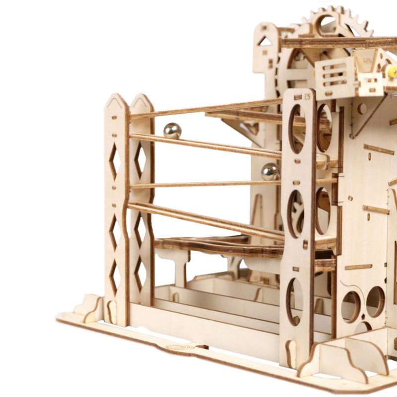 Robotime Marble Explorer Swingback Wall Marble Run 219 Piece 3D Wooden Puzzle