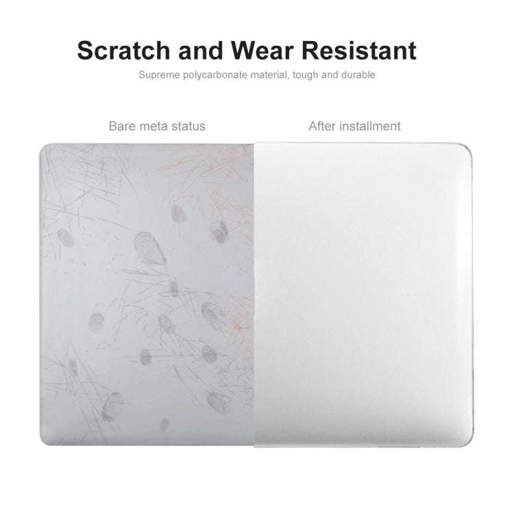 Hardshell Case & Keyboard Cover For 2021 MacBook Pro 14 inch A2442 (M1) Transparent
