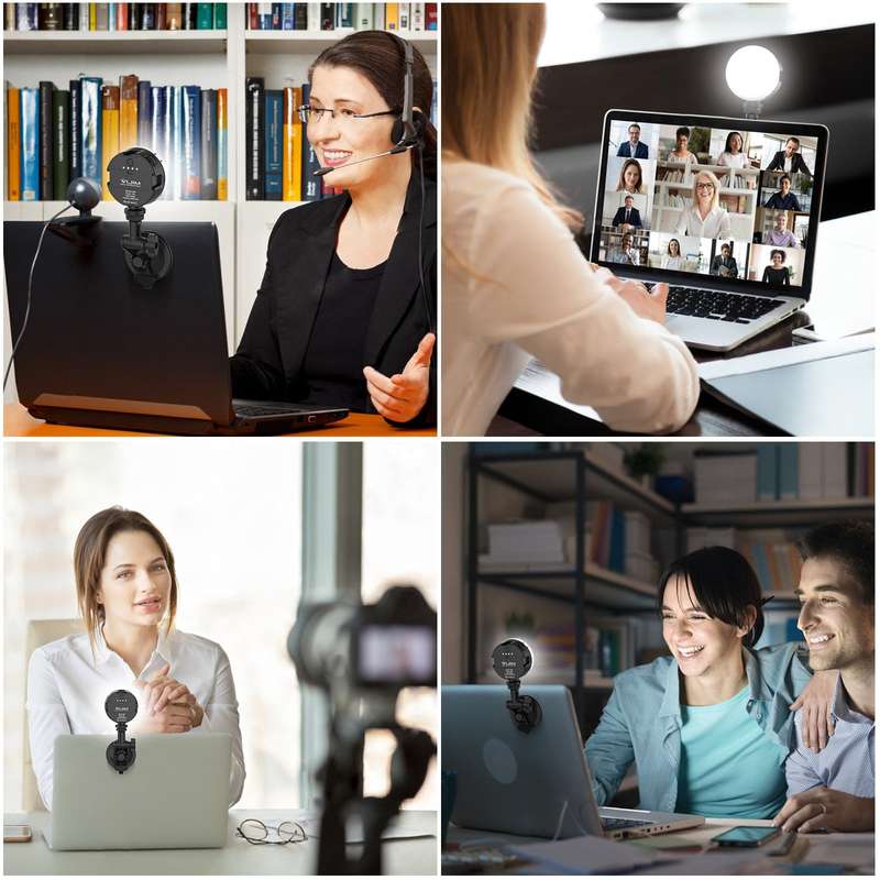 Ulanzi VIJIM VL69 for Video Calls with Suction Cup for Screens