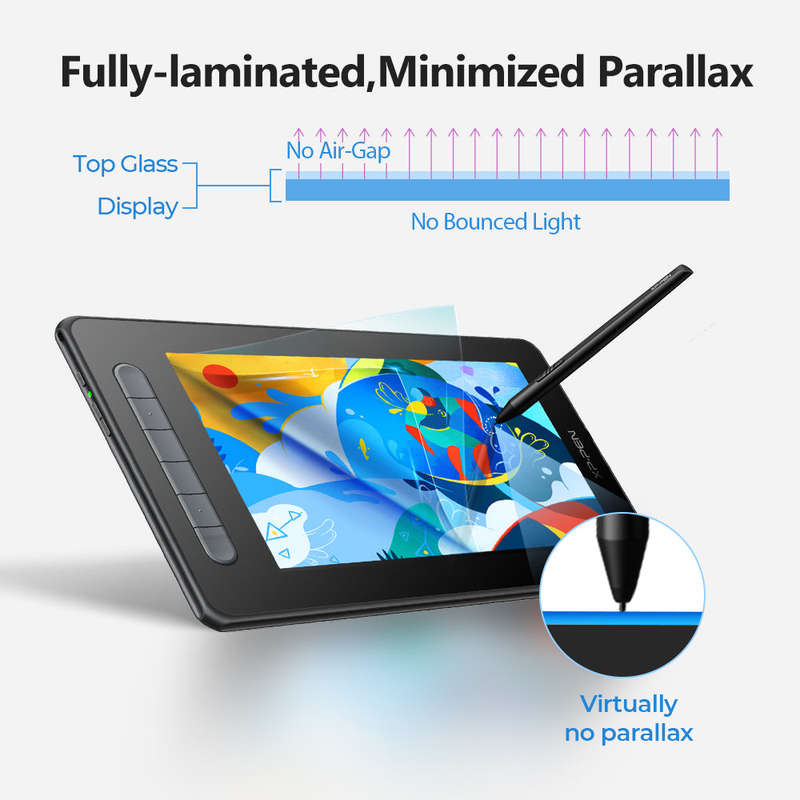 XPPen Artist 10 (2nd Gen) Pen Display Graphics Drawing Tablet Black