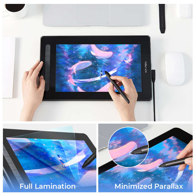 XPPen Artist 12 (2nd Gen) Pen Display Graphics Drawing Tablet Blue