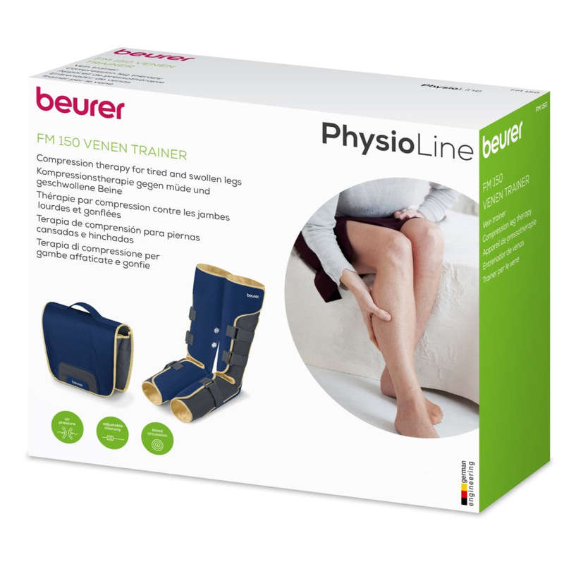 Beurer Germany Vein Trainer: Revitalising Leg Compression Massager FM 150